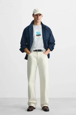 Outlet CAMISETA ESTAMPACIÓN FOTOGRÁFICA Hombre Camisetas