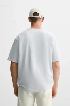 Outlet CAMISETA ESTAMPACIÓN FOTOGRÁFICA Hombre Camisetas