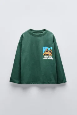 Niños ZARA 6 - 14 Años·Camisetas<CAMISETA ESTAMPADA