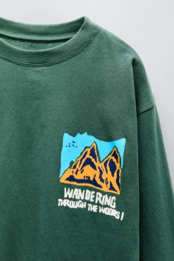 Niños ZARA 6 - 14 Años·Camisetas<CAMISETA ESTAMPADA