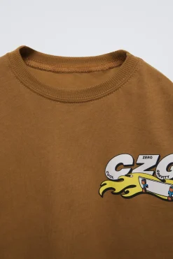 Niños ZARA 1½ - 6 Años·Camisetas|6 - 18 Meses·Camisetas<CAMISETA ESTAMPADA