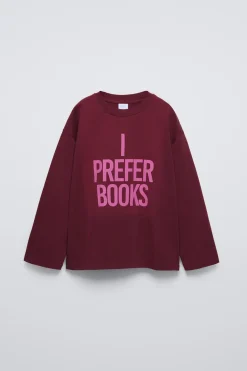 Niños ZARA 6 - 14 Años·Camisetas<CAMISETA ESTAMPADA TEXTO