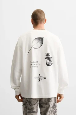 Hot CAMISETA ESTAMPADA X ALL CAPS STUDIO Hombre Camisetas