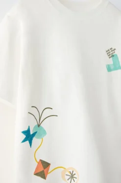 Niños ZARA 6 - 14 Años·Camisetas<CAMISETA ESTAMPADO