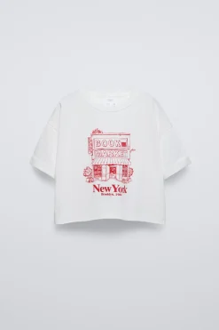 Niños ZARA 6 - 14 Años·Camisetas<CAMISETA ESTAMPADO