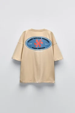 Niños ZARA 6 - 14 Años·Camisetas<CAMISETA ESTAMPADO