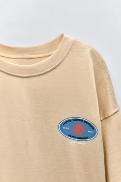 Niños ZARA 6 - 14 Años·Camisetas<CAMISETA ESTAMPADO