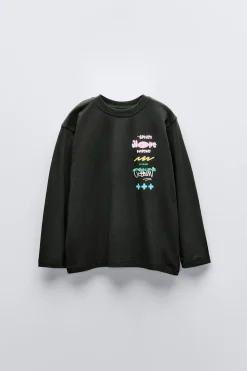 Niños ZARA 6 - 14 Años·Camisetas<CAMISETA ESTAMPADO