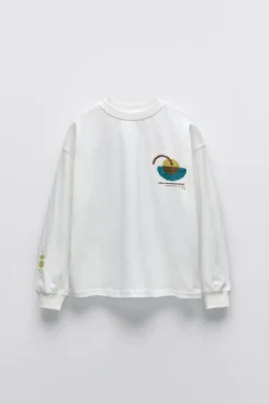 Niños ZARA 6 - 14 Años·Camisetas<CAMISETA ESTAMPADO