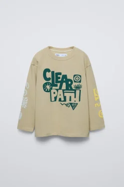 Niños ZARA 6 - 14 Años·Camisetas<CAMISETA ESTAMPADO