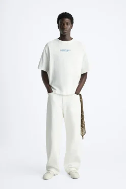 Outlet CAMISETA ESTAMPADO COMBINADO Hombre Camisetas