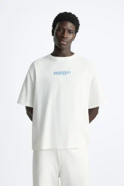 Outlet CAMISETA ESTAMPADO COMBINADO Hombre Camisetas