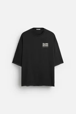 Online CAMISETA ESTAMPADO COMBINADO Hombre Camisetas