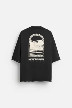 Online CAMISETA ESTAMPADO COMBINADO Hombre Camisetas