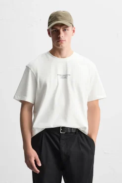 Outlet CAMISETA ESTAMPADO COMBINADO Hombre Camisetas