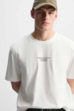 Outlet CAMISETA ESTAMPADO COMBINADO Hombre Camisetas