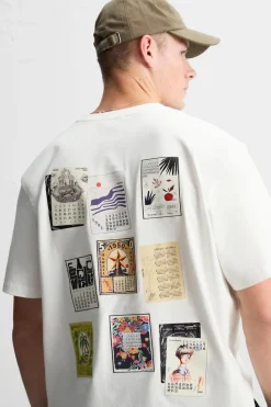 Outlet CAMISETA ESTAMPADO COMBINADO Hombre Camisetas