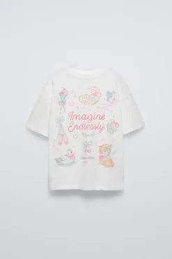 Niños ZARA 6 - 14 Años·Camisetas<CAMISETA ESTAMPADO COQUETTE