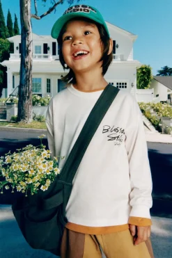 Niños ZARA 1½ - 6 Años·Camisetas|1½ - 6 Años·Camisetas<CAMISETA ESTAMPADO ESPALDA