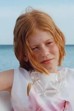 Niños ZARA 6 - 14 Años·Camisetas<CAMISETA ESTAMPADO FLOR