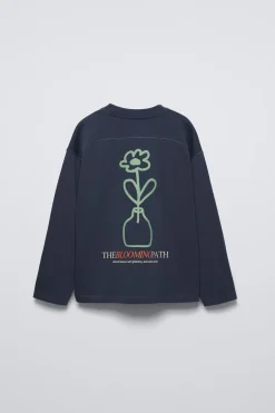 Niños ZARA 6 - 14 Años·Camisetas<CAMISETA ESTAMPADO FLOR