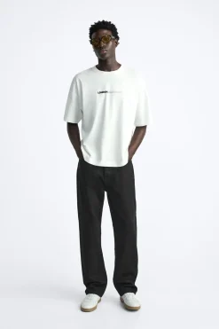 Hot CAMISETA ESTAMPADO FOTOGRÁFICO Hombre Camisetas