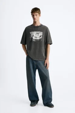 Best CAMISETA ESTAMPADO FOTOGRÁFICO Hombre Camisetas