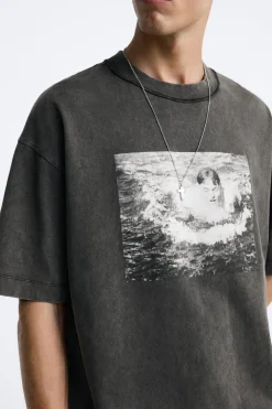 Best CAMISETA ESTAMPADO FOTOGRÁFICO Hombre Camisetas