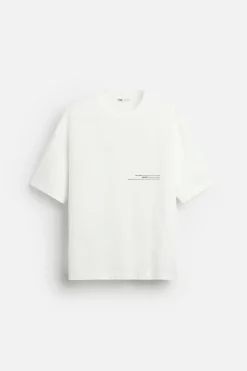 Hot CAMISETA ESTAMPADO GEOMÉTRICO Hombre Camisetas