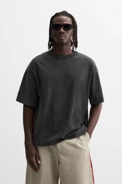 Best CAMISETA ESTAMPADO LAVADO Hombre Camisetas