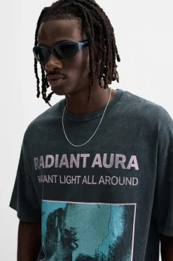 Clearance CAMISETA ESTAMPADO LAVADO Hombre Camisetas