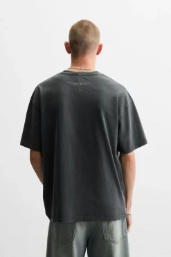 Best CAMISETA ESTAMPADO LAVADO Hombre Camisetas