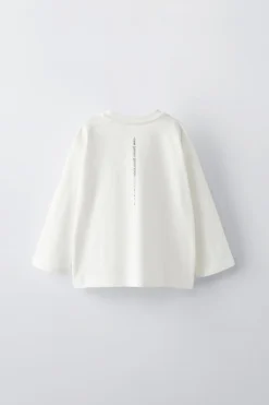 Niños ZARA 1½ - 6 Años·Camisetas|1½ - 6 Años·Chándal<CAMISETA ESTAMPADO LOGO