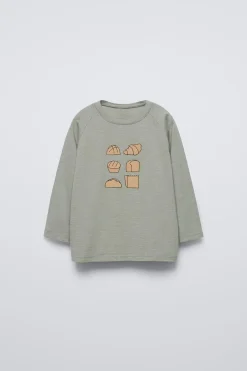 Niños ZARA 1½ - 6 Años·Camisetas|1½ - 6 Años·Camisetas<CAMISETA ESTAMPADO MANGA RANGLÁN