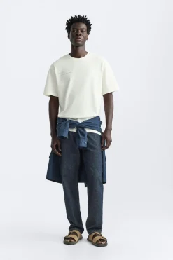 New CAMISETA ESTAMPADO PAISAJE Hombre Camisetas