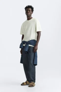 New CAMISETA ESTAMPADO PAISAJE Hombre Camisetas