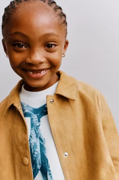 Niños ZARA 6 - 14 Años·Camisetas<CAMISETA ESTAMPADO PAÑUELO