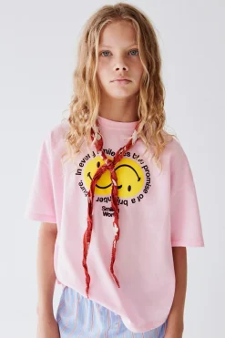 Niños ZARA 6 - 14 Años·Camisetas<CAMISETA ESTAMPADO RELIEVE SMILEYWORLD ®