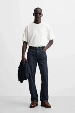 Outlet CAMISETA ESTAMPADO RELIEVE Hombre Camisetas