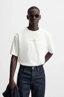 Outlet CAMISETA ESTAMPADO RELIEVE Hombre Camisetas