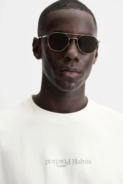 Outlet CAMISETA ESTAMPADO RELIEVE Hombre Camisetas