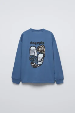 Niños ZARA 6 - 14 Años·Camisetas<CAMISETA ESTAMPADO RELIEVE