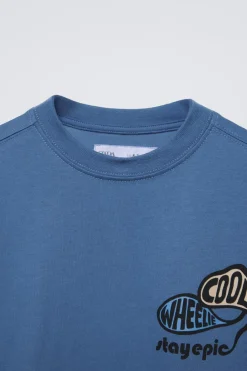 Niños ZARA 6 - 14 Años·Camisetas<CAMISETA ESTAMPADO RELIEVE