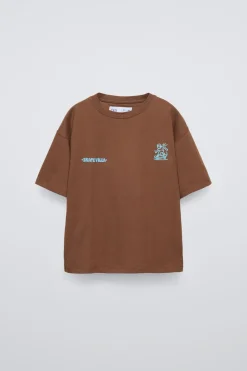 Niños ZARA 6 - 14 Años·Camisetas<CAMISETA ESTAMPADO SKATE