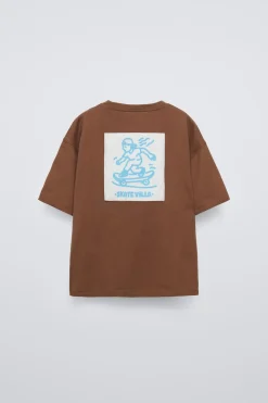 Niños ZARA 6 - 14 Años·Camisetas<CAMISETA ESTAMPADO SKATE