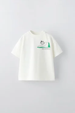 Niños ZARA 1½ - 6 Años·Camisetas|1½ - 6 Años·Camisetas<CAMISETA ESTAMPADO SKATE