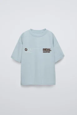 Niños ZARA 6 - 14 Años·Camisetas<CAMISETA ESTAMPADO SKATER