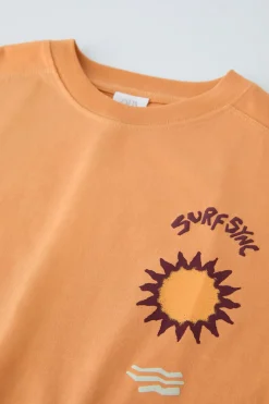 Niños ZARA 6 - 14 Años·Camisetas<CAMISETA ESTAMPADO SOL