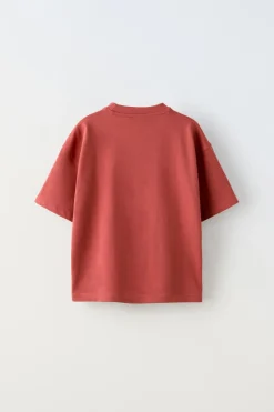 Niños ZARA 6 - 14 Años·Camisetas<CAMISETA ESTAMPADO TEXTO