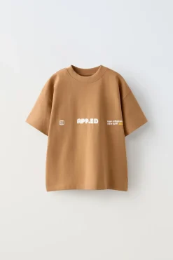 Niños ZARA 6 - 14 Años·Camisetas<CAMISETA ESTAMPADO TEXTO